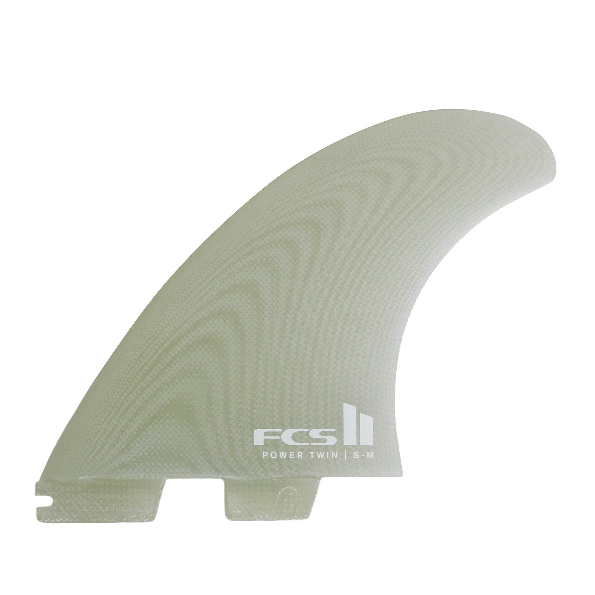 FCS II Power Twin + 1 Fin Set S-M - One Revolver Surfboards