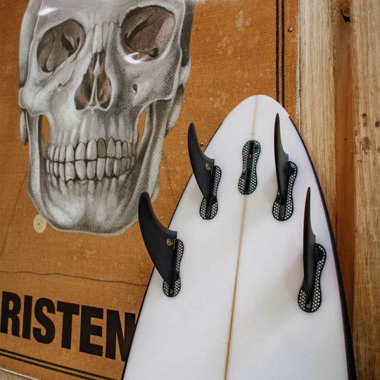 FCS II Christenson Tri-Quad Fin Set - One Revolver Surfboards
