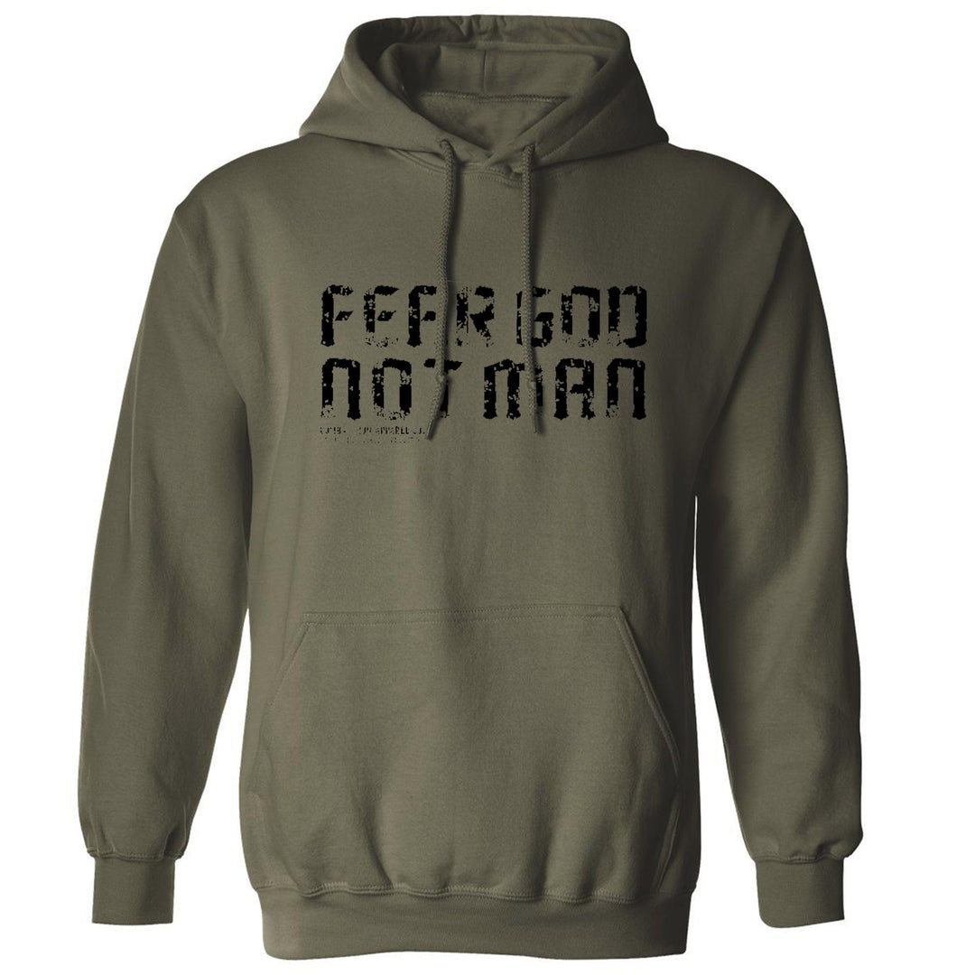 One Revolver Surfboards - Fear God. Not Man Fleece Lined Hoodies GRAPHIC HOODIE