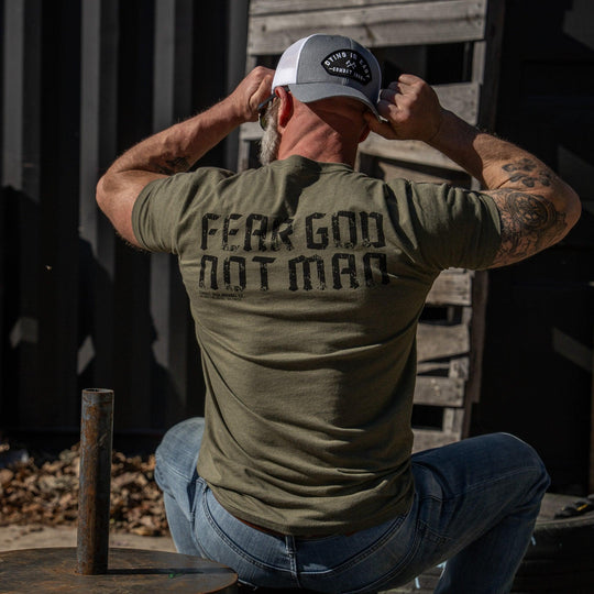 One Revolver Surfboards - Fear God Not Man Men&