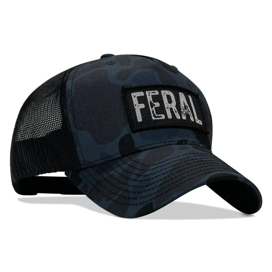 One Revolver Surfboards - Feral Vintaged Patch Snapback Hat HEADWEAR