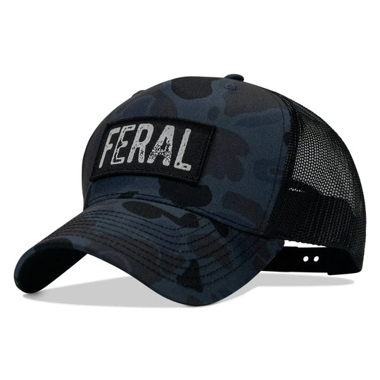 One Revolver Surfboards - Feral Vintaged Patch Snapback Hat HEADWEAR