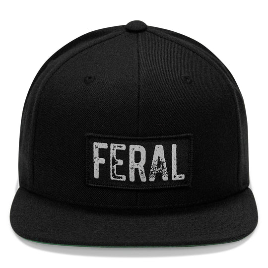One Revolver Surfboards - Feral Patch Flatbill Snapback Hat HEADWEAR