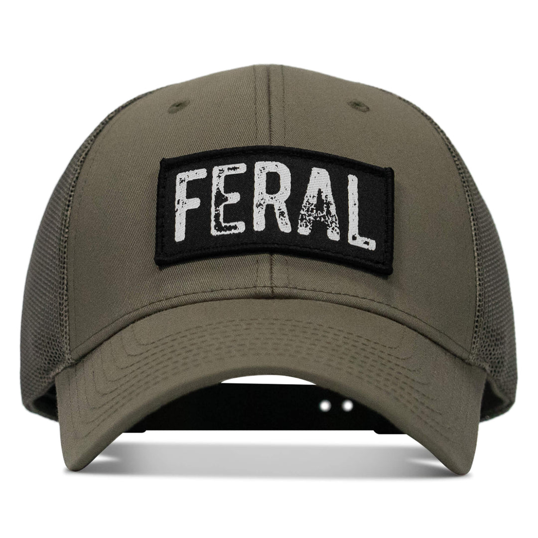 Feral Vintaged Patch Snapback Hat