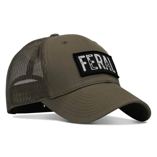 Feral Vintaged Patch Snapback Hat - One Revolver Surfboards