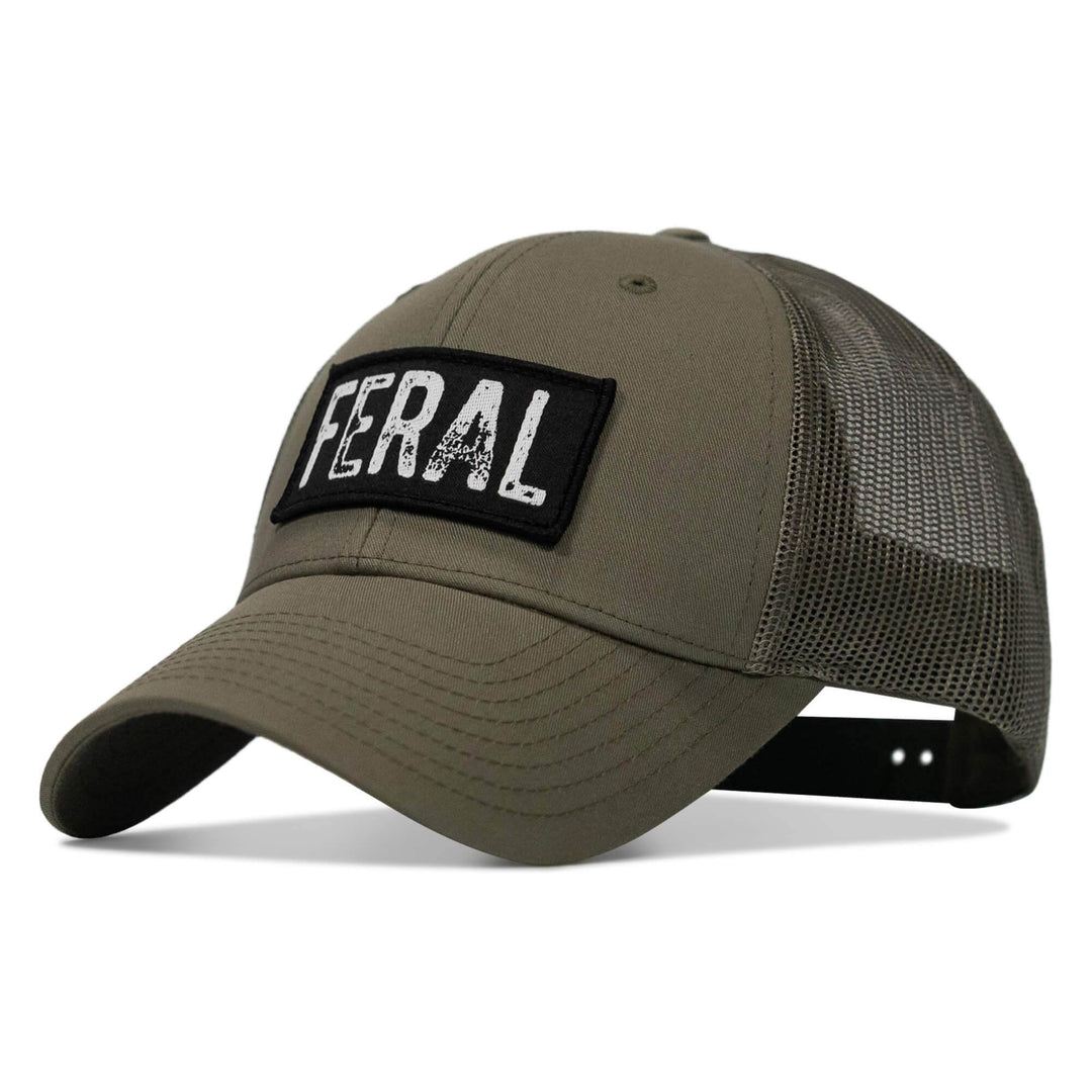 Feral Vintaged Patch Snapback Hat - One Revolver Surfboards