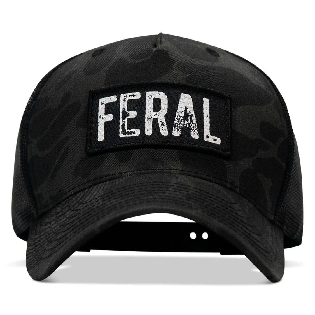 One Revolver Surfboards - Feral Vintaged Patch Snapback Hat HEADWEAR