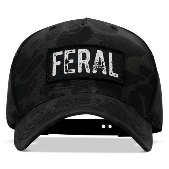 One Revolver Surfboards - Feral Vintaged Patch Snapback Hat HEADWEAR