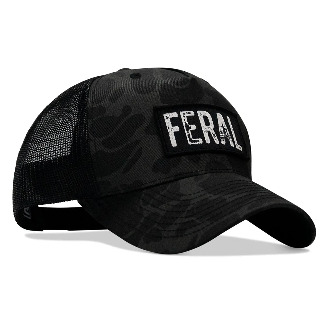 One Revolver Surfboards - Feral Vintaged Patch Snapback Hat HEADWEAR