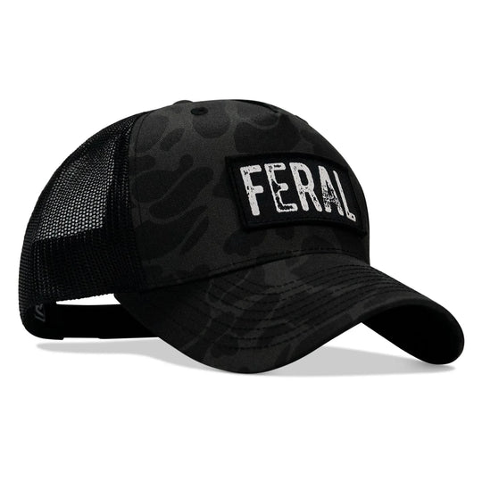 One Revolver Surfboards - Feral Vintaged Patch Snapback Hat HEADWEAR