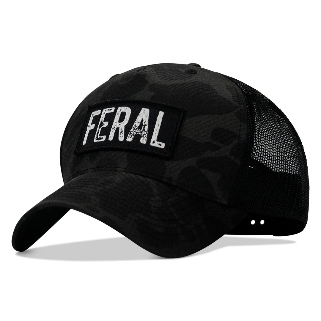 One Revolver Surfboards - Feral Vintaged Patch Snapback Hat HEADWEAR
