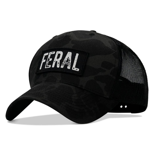 One Revolver Surfboards - Feral Vintaged Patch Snapback Hat HEADWEAR