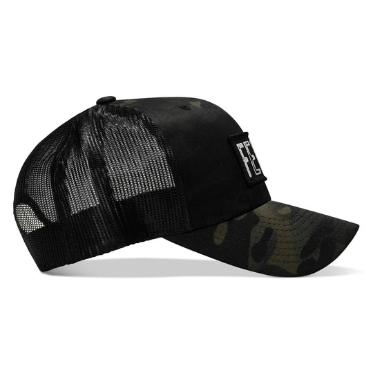 One Revolver Surfboards - Feral Vintaged Patch Snapback Hat HEADWEAR