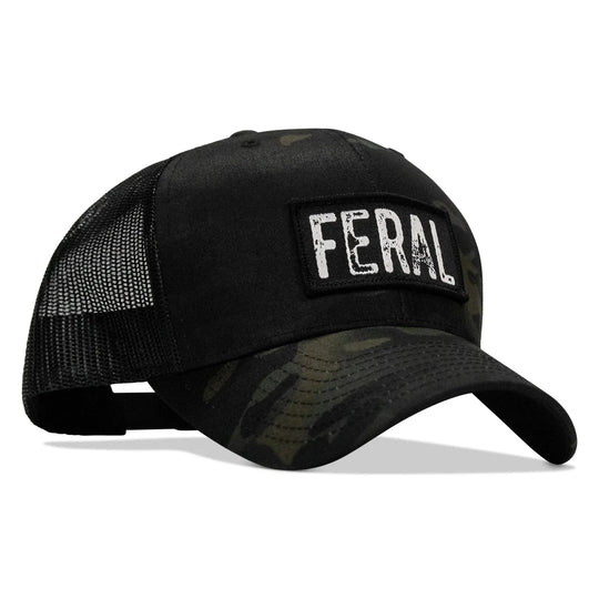 One Revolver Surfboards - Feral Vintaged Patch Snapback Hat HEADWEAR