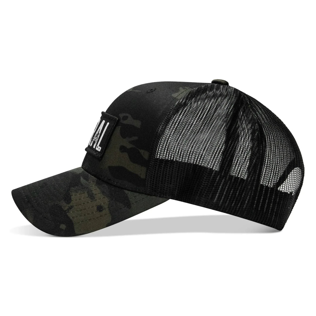 One Revolver Surfboards - Feral Vintaged Patch Snapback Hat HEADWEAR