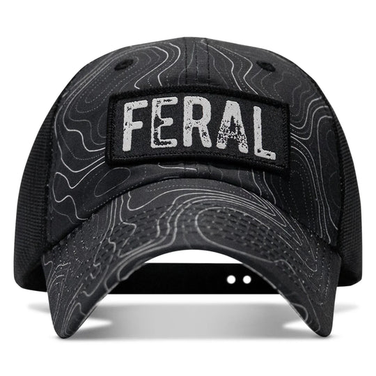 One Revolver Surfboards - Feral Patch RipStop Tactical Mesh Snapback Hat HEADWEAR