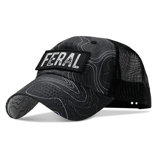 One Revolver Surfboards - Feral Patch RipStop Tactical Mesh Snapback Hat HEADWEAR