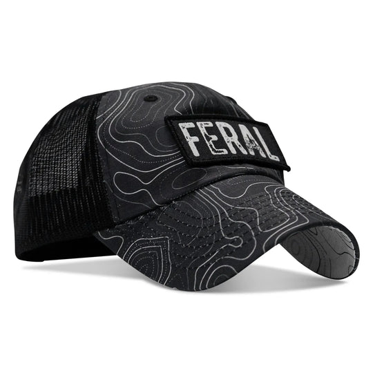 One Revolver Surfboards - Feral Patch RipStop Tactical Mesh Snapback Hat HEADWEAR
