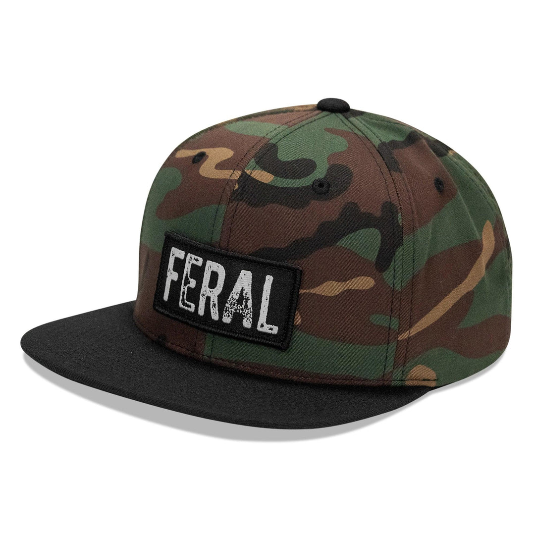One Revolver Surfboards - Feral Patch Flatbill Snapback Hat HEADWEAR
