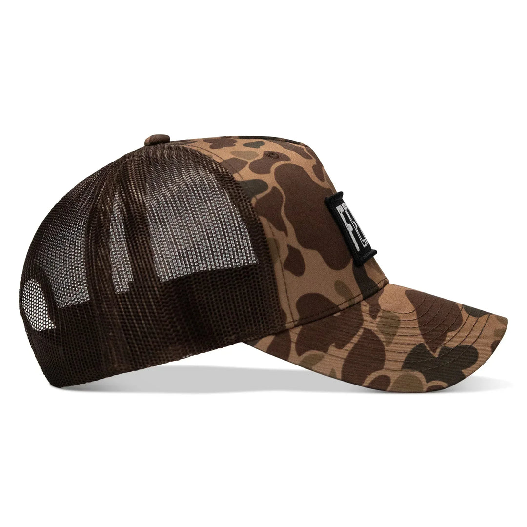 One Revolver Surfboards - Feral Vintaged Patch Snapback Hat HEADWEAR
