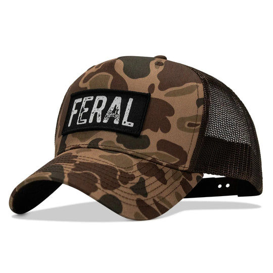 One Revolver Surfboards - Feral Vintaged Patch Snapback Hat HEADWEAR