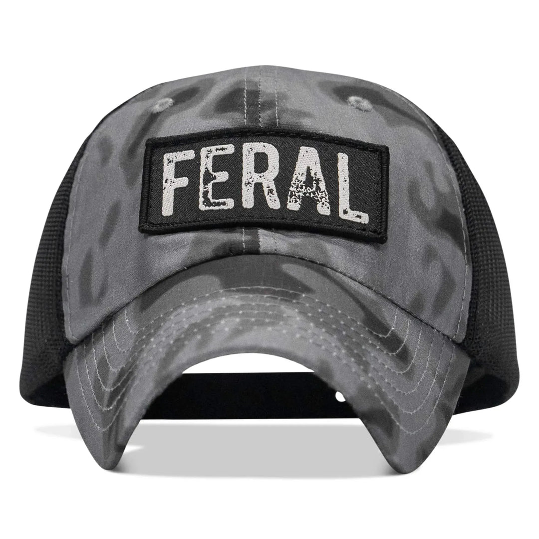 One Revolver Surfboards - Feral Patch RipStop Tactical Mesh Snapback Hat HEADWEAR