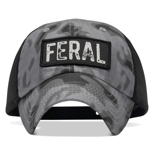 One Revolver Surfboards - Feral Patch RipStop Tactical Mesh Snapback Hat HEADWEAR
