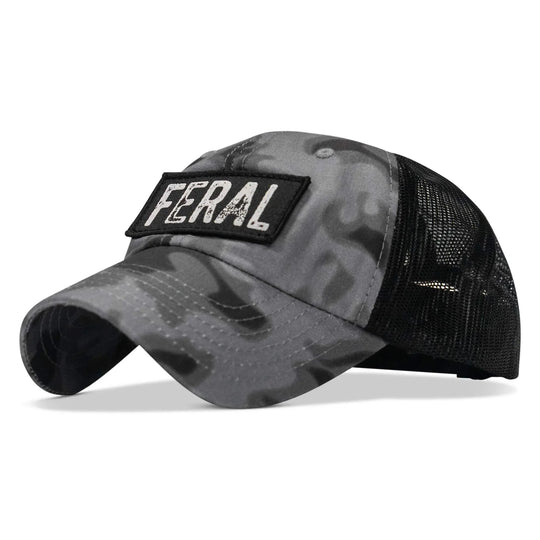 One Revolver Surfboards - Feral Patch RipStop Tactical Mesh Snapback Hat HEADWEAR