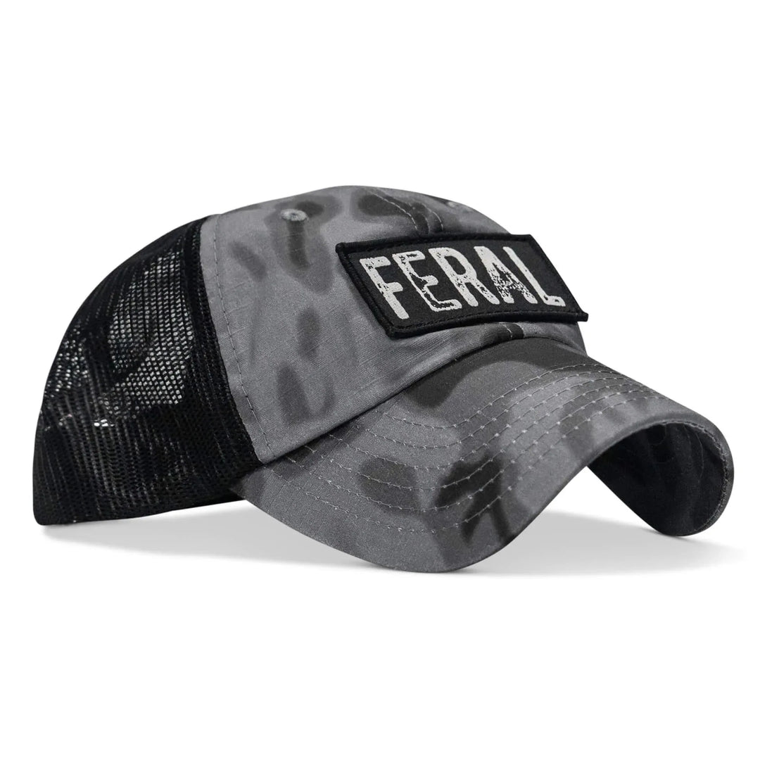One Revolver Surfboards - Feral Patch RipStop Tactical Mesh Snapback Hat HEADWEAR