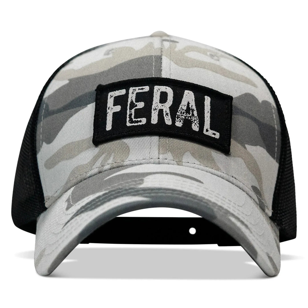 One Revolver Surfboards - Feral Vintaged Patch Snapback Hat HEADWEAR