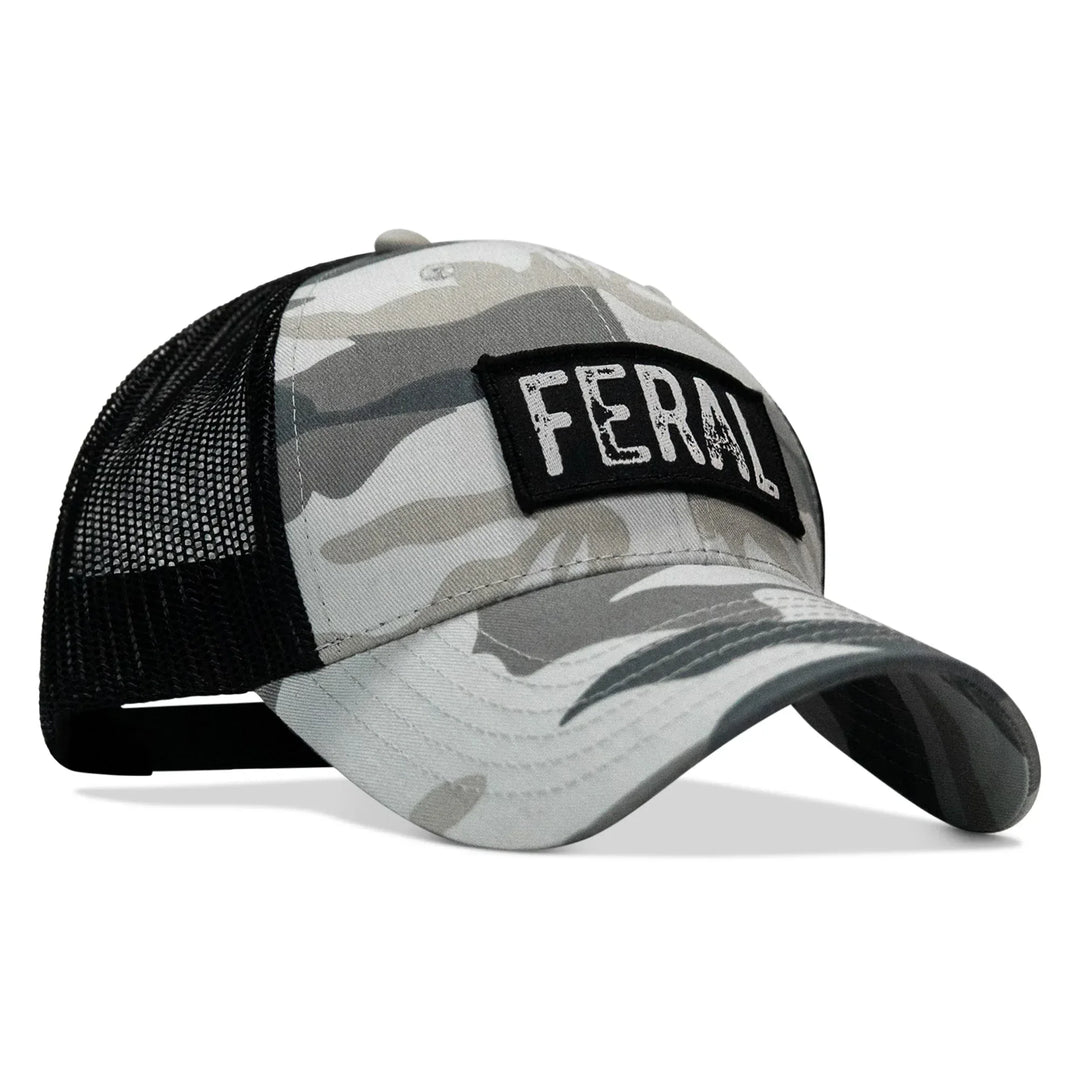 One Revolver Surfboards - Feral Vintaged Patch Snapback Hat HEADWEAR