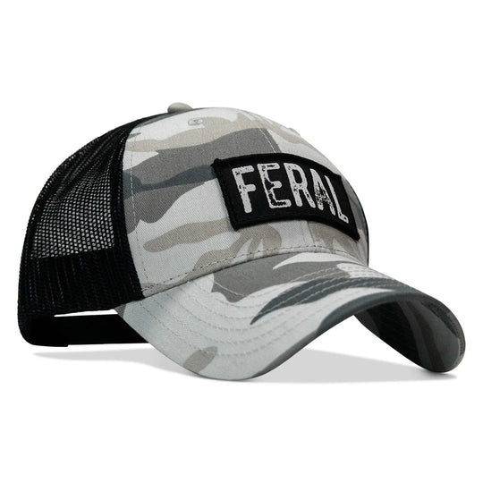 One Revolver Surfboards - Feral Vintaged Patch Snapback Hat HEADWEAR