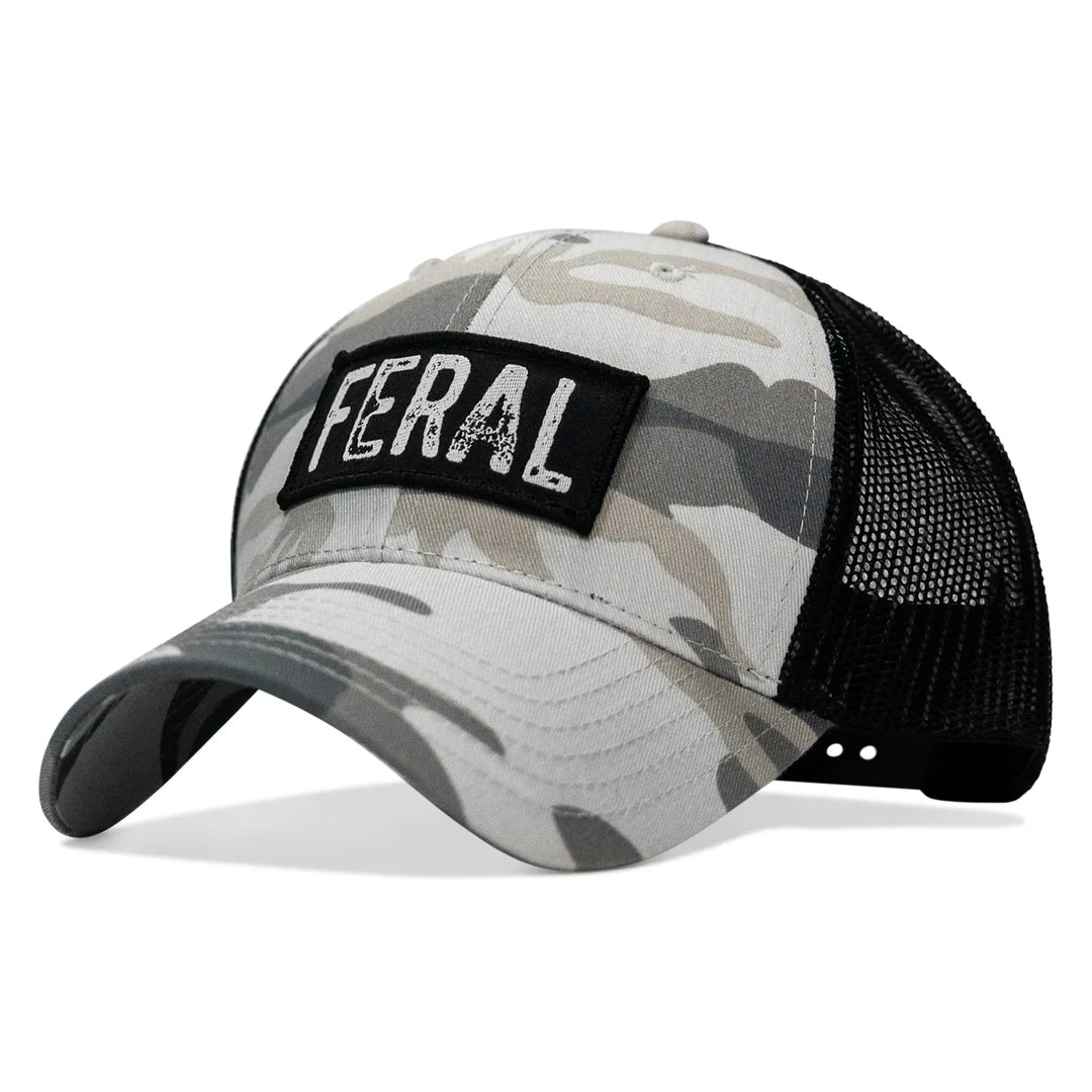 One Revolver Surfboards - Feral Vintaged Patch Snapback Hat HEADWEAR