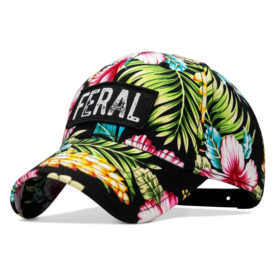 One Revolver Surfboards - Feral Vintaged Patch Snapback Hat HEADWEAR