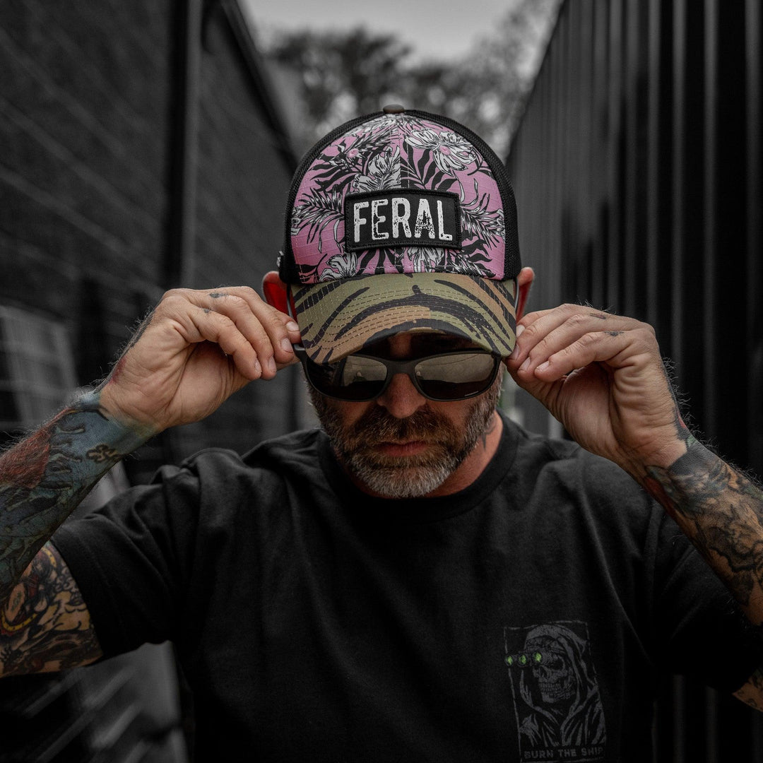 One Revolver Surfboards - Feral Patch Original Ripstop Snapback Hat HEADWEAR