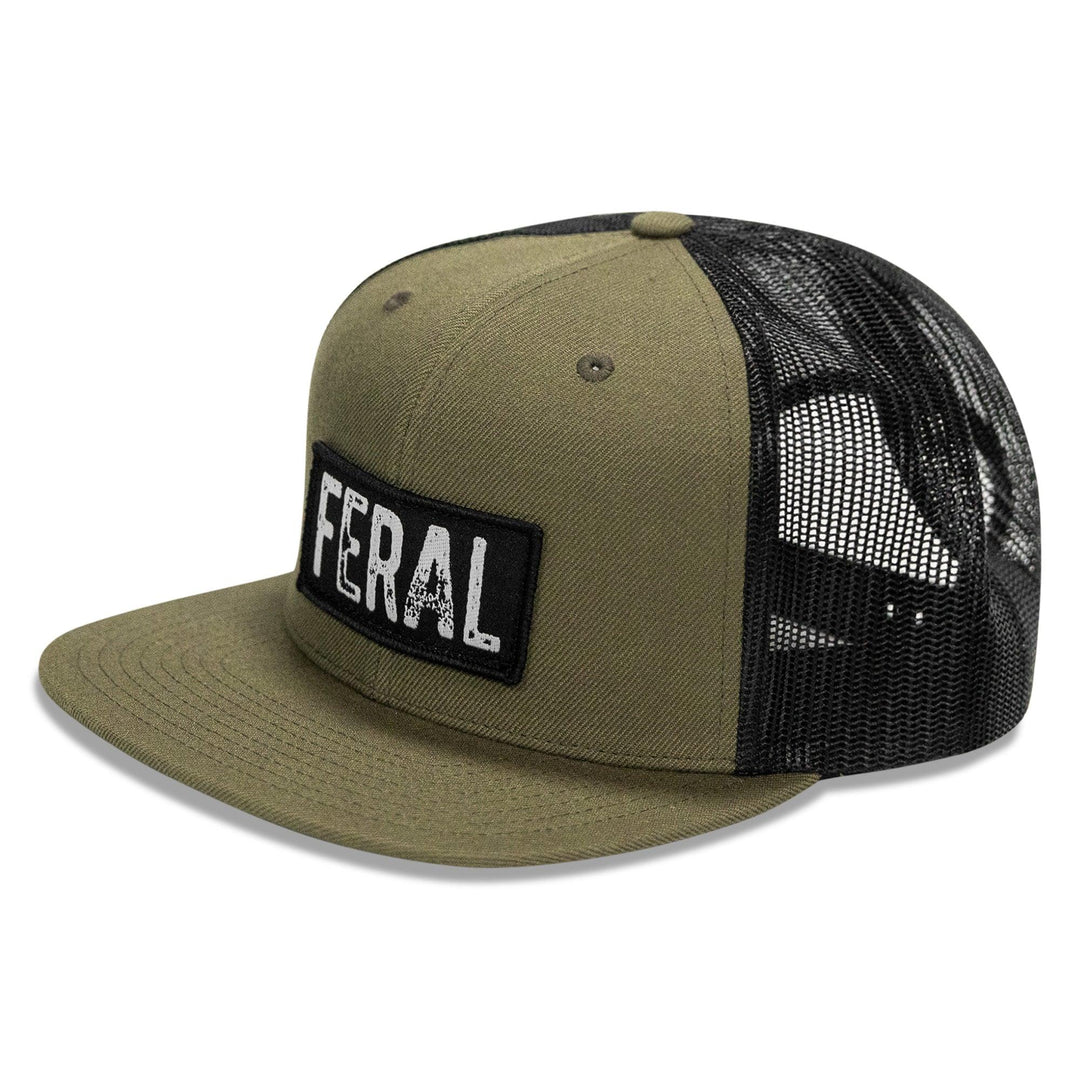 One Revolver Surfboards - Feral Patch Flatbill Snapback Hat HEADWEAR