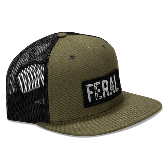 One Revolver Surfboards - Feral Patch Flatbill Snapback Hat HEADWEAR