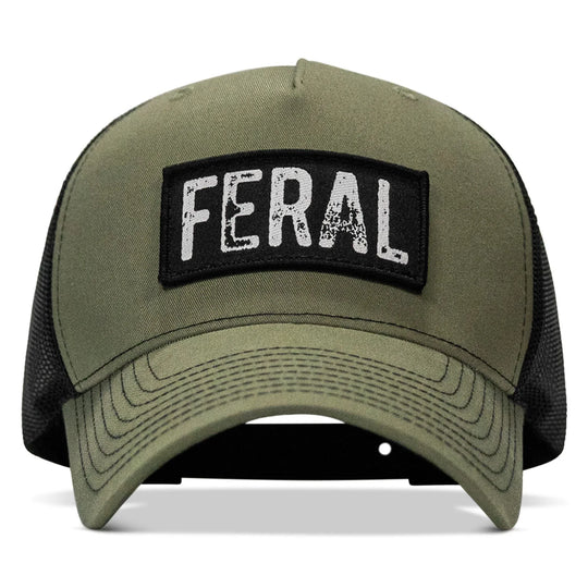 One Revolver Surfboards - Feral Vintaged Patch Snapback Hat HEADWEAR
