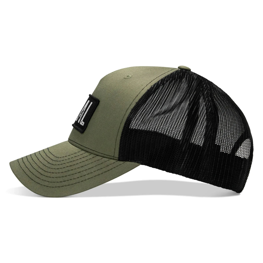 One Revolver Surfboards - Feral Vintaged Patch Snapback Hat HEADWEAR