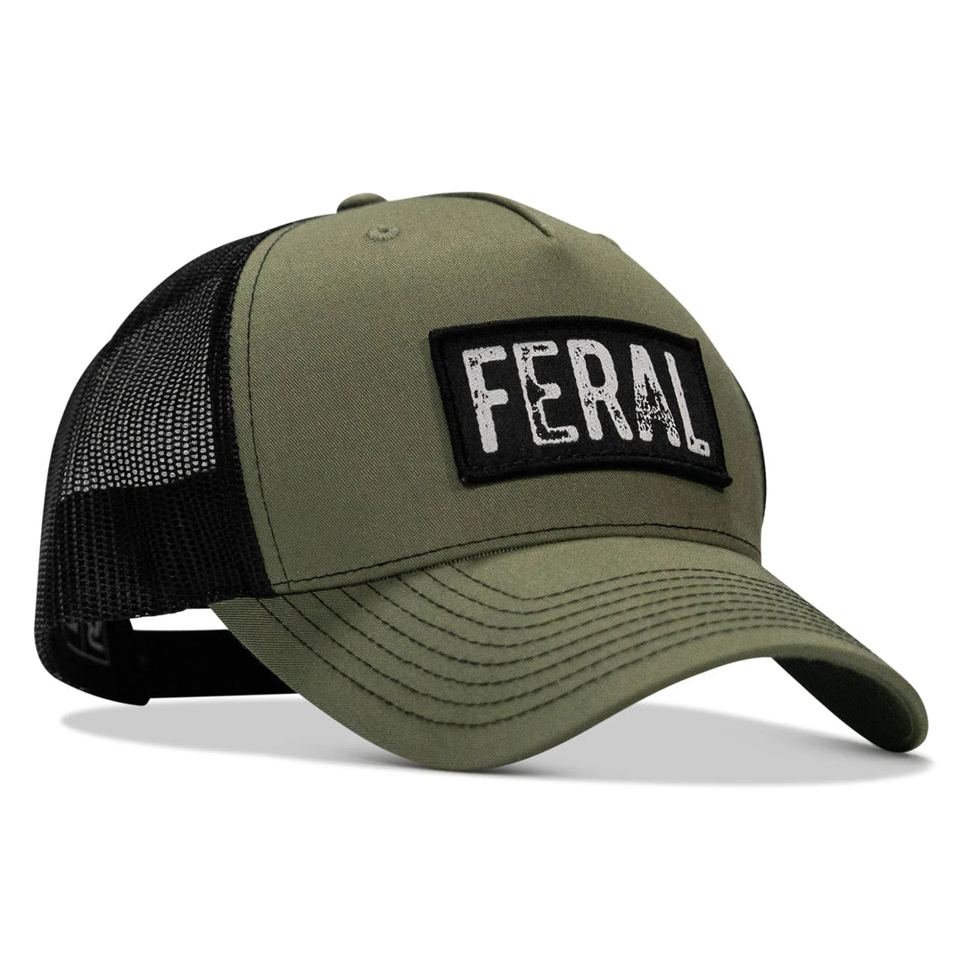 One Revolver Surfboards - Feral Vintaged Patch Snapback Hat HEADWEAR