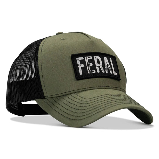 One Revolver Surfboards - Feral Vintaged Patch Snapback Hat HEADWEAR