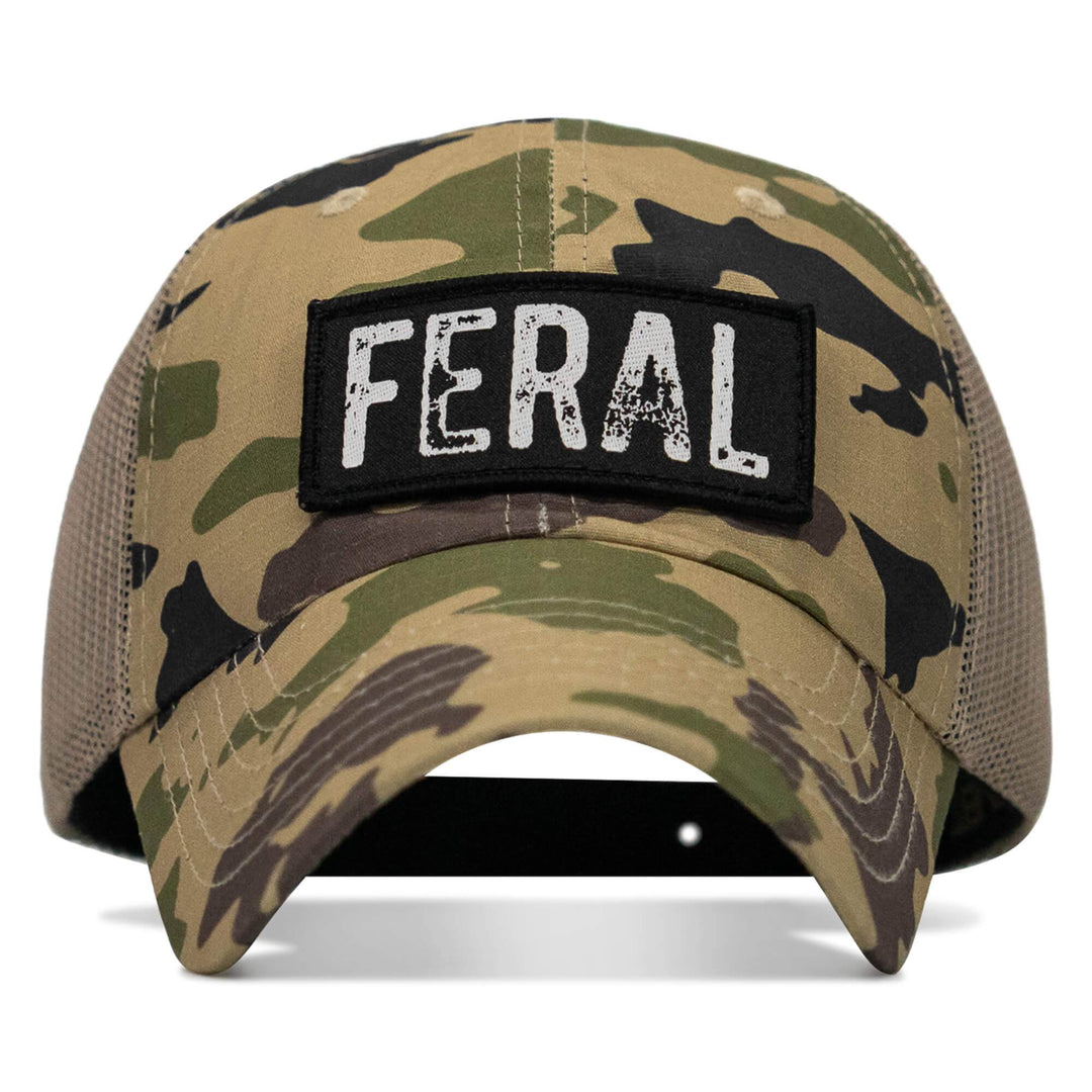 Feral Patch RipStop Mesh Snapback Hat - One Revolver Surfboards
