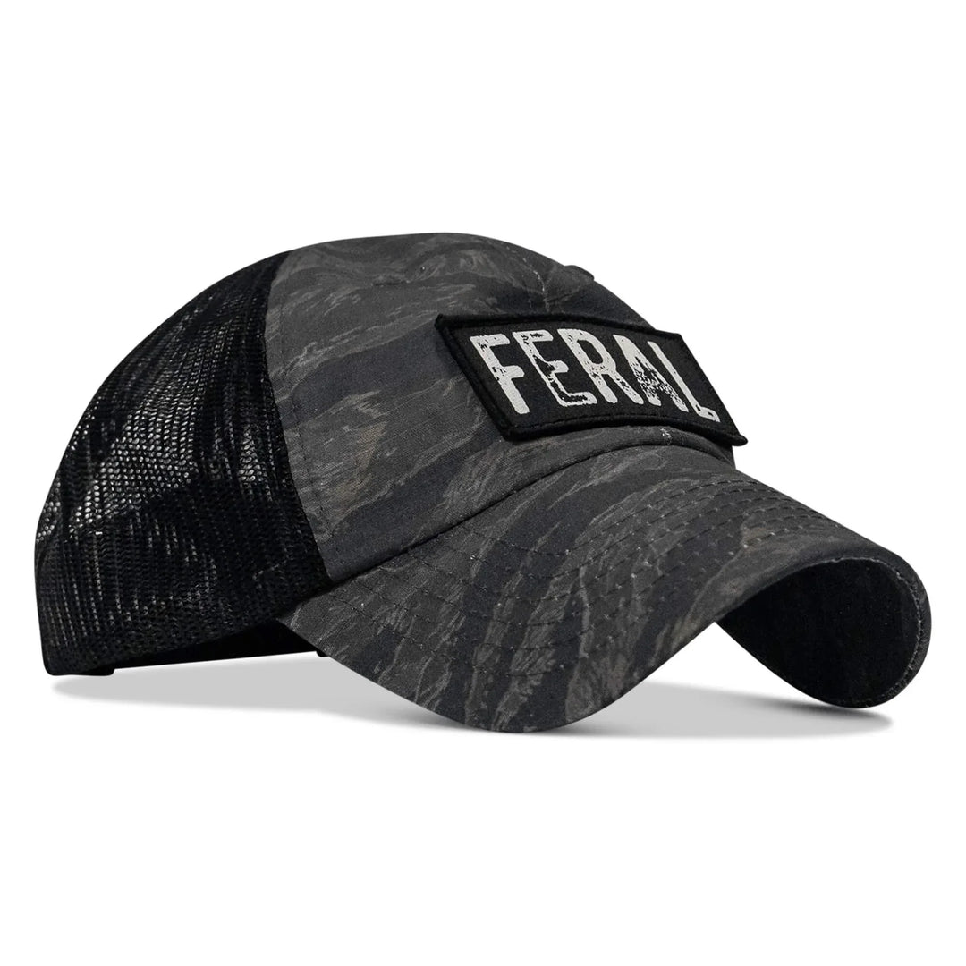 One Revolver Surfboards - Feral Patch RipStop Tactical Mesh Snapback Hat HEADWEAR