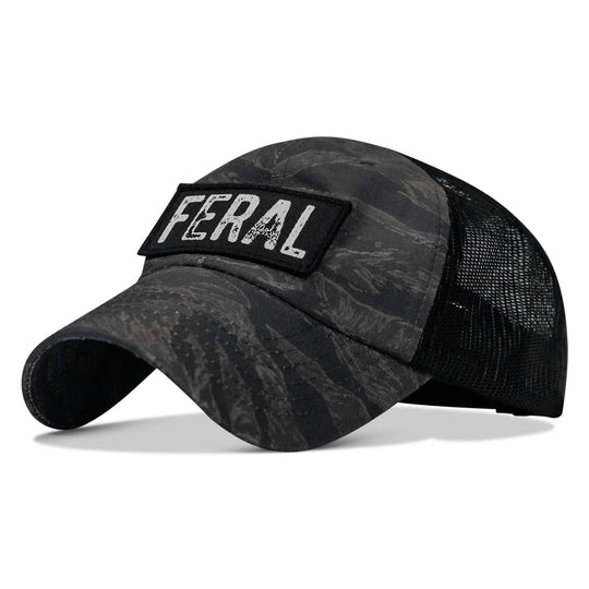 One Revolver Surfboards - Feral Patch RipStop Tactical Mesh Snapback Hat HEADWEAR