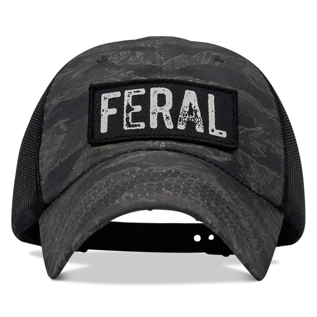 One Revolver Surfboards - Feral Patch RipStop Tactical Mesh Snapback Hat HEADWEAR