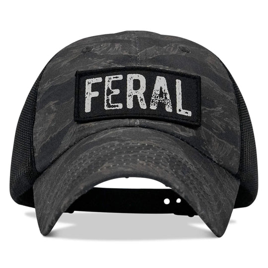 One Revolver Surfboards - Feral Patch RipStop Tactical Mesh Snapback Hat HEADWEAR