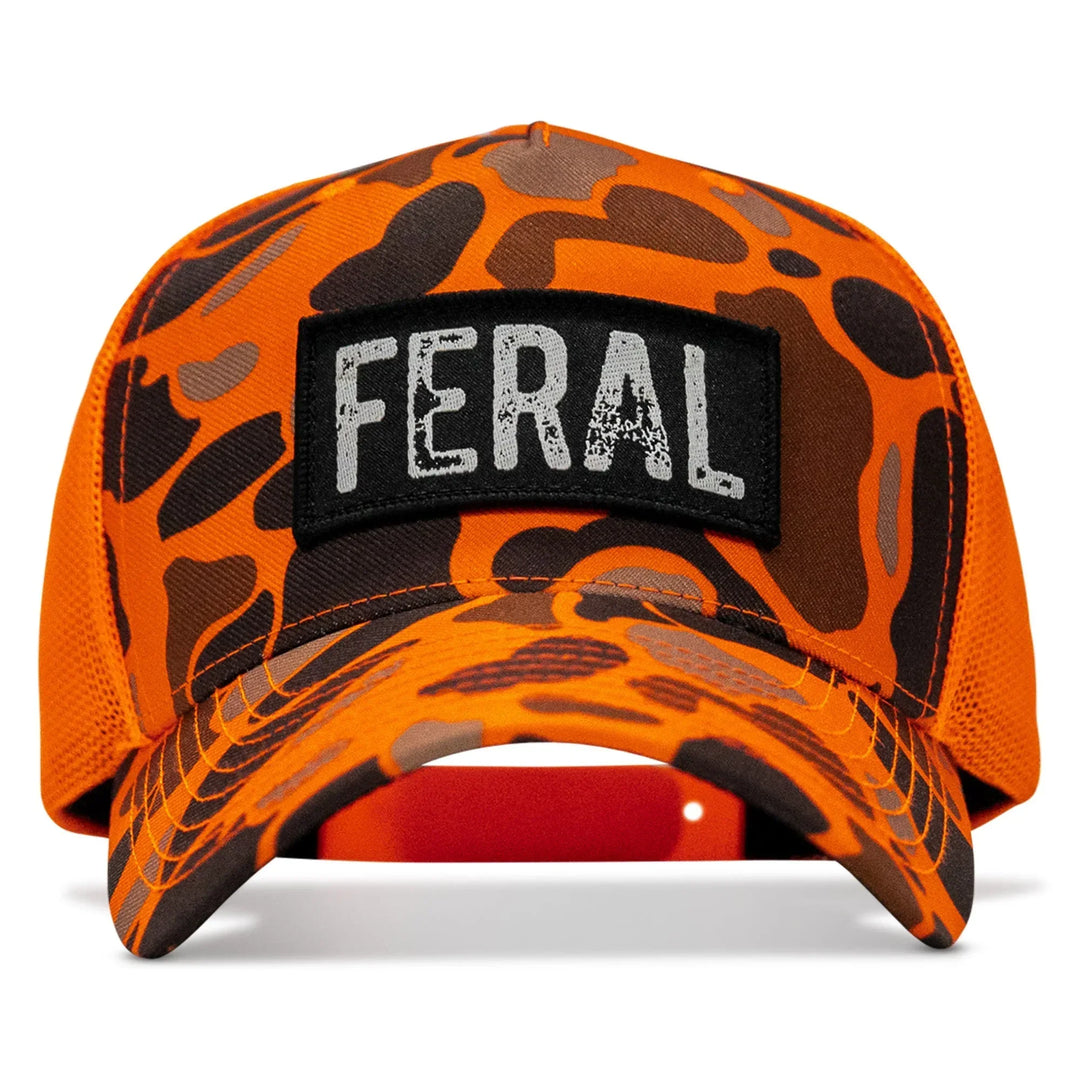 One Revolver Surfboards - Feral Vintaged Patch Snapback Hat HEADWEAR