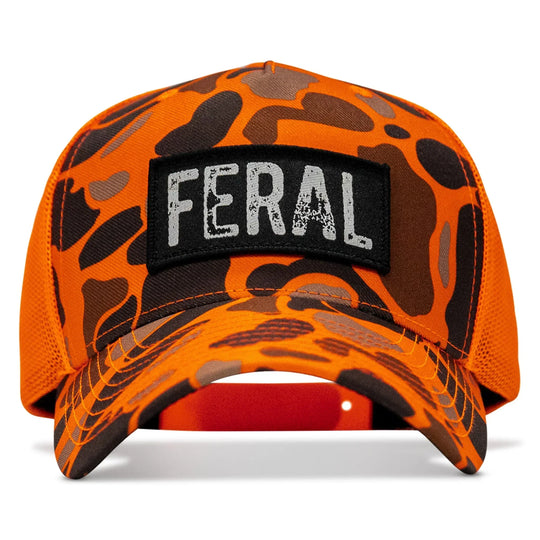 One Revolver Surfboards - Feral Vintaged Patch Snapback Hat HEADWEAR