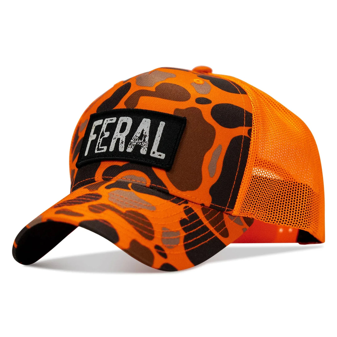 One Revolver Surfboards - Feral Vintaged Patch Snapback Hat HEADWEAR