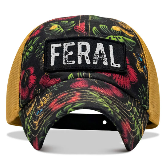 One Revolver Surfboards - Feral Patch RipStop Tactical Mesh Snapback Hat HEADWEAR